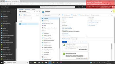 Video – Creating Azure SQL Database