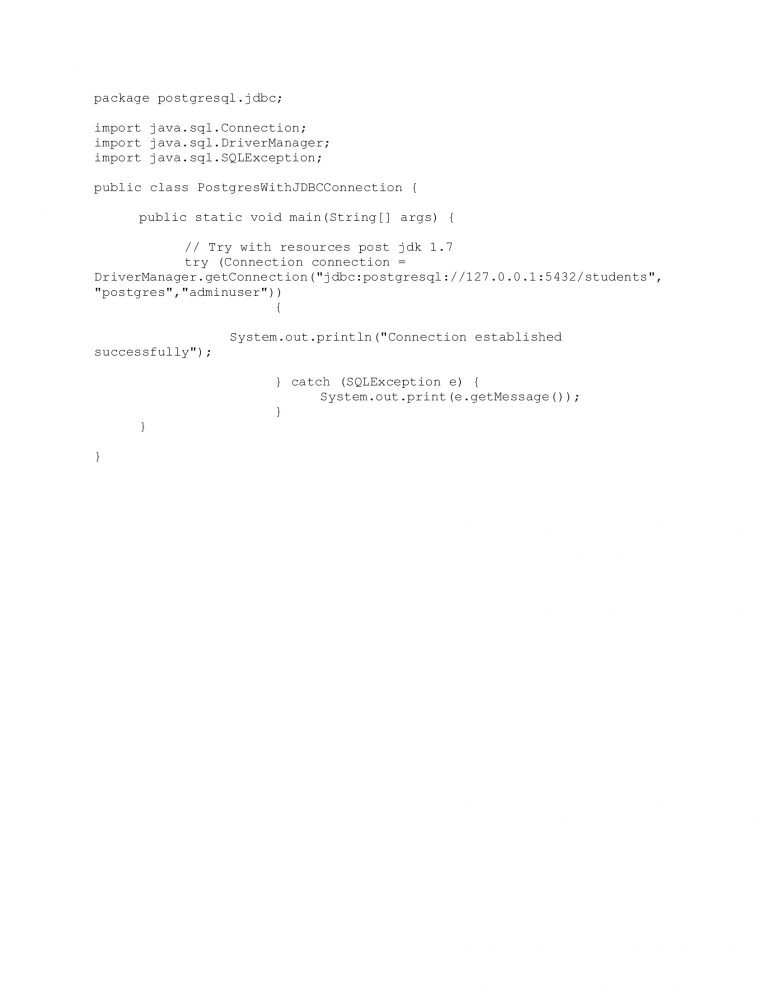 Posgtreql Jdbc Tutorial Sqlservercentral Posgtreql Jdbc Tutorial