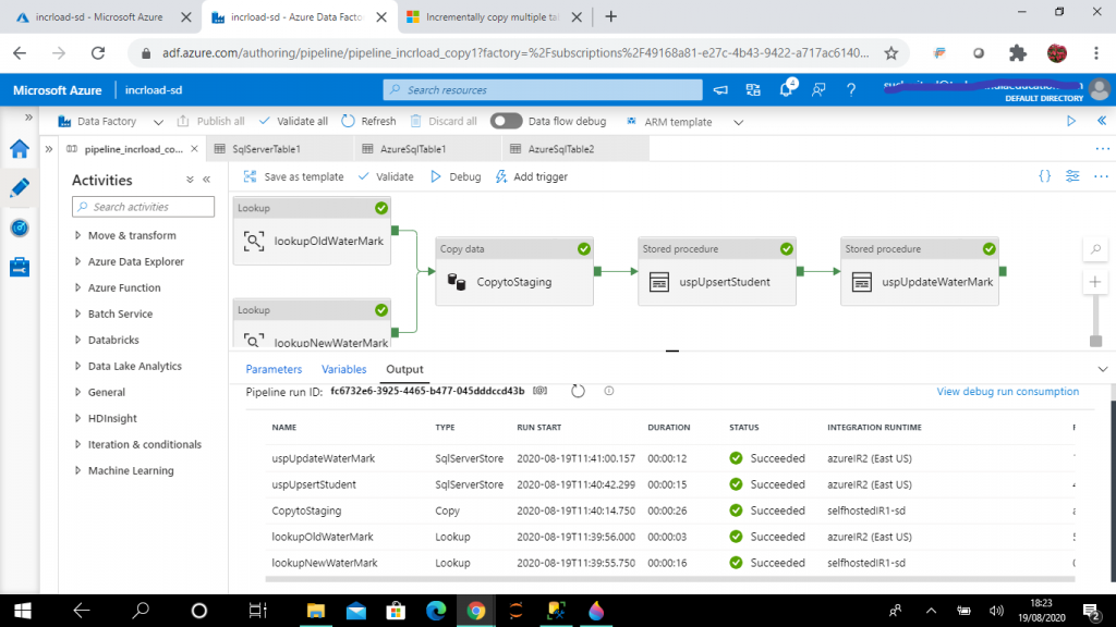 Incremental Data Loading using Azure Data Factory – SQLServerCentral