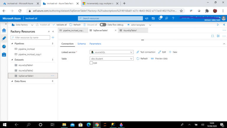 Incremental Data Loading using Azure Data Factory – SQLServerCentral