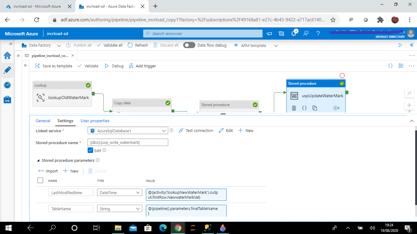 Incremental Data Loading using Azure Data Factory – SQLServerCentral