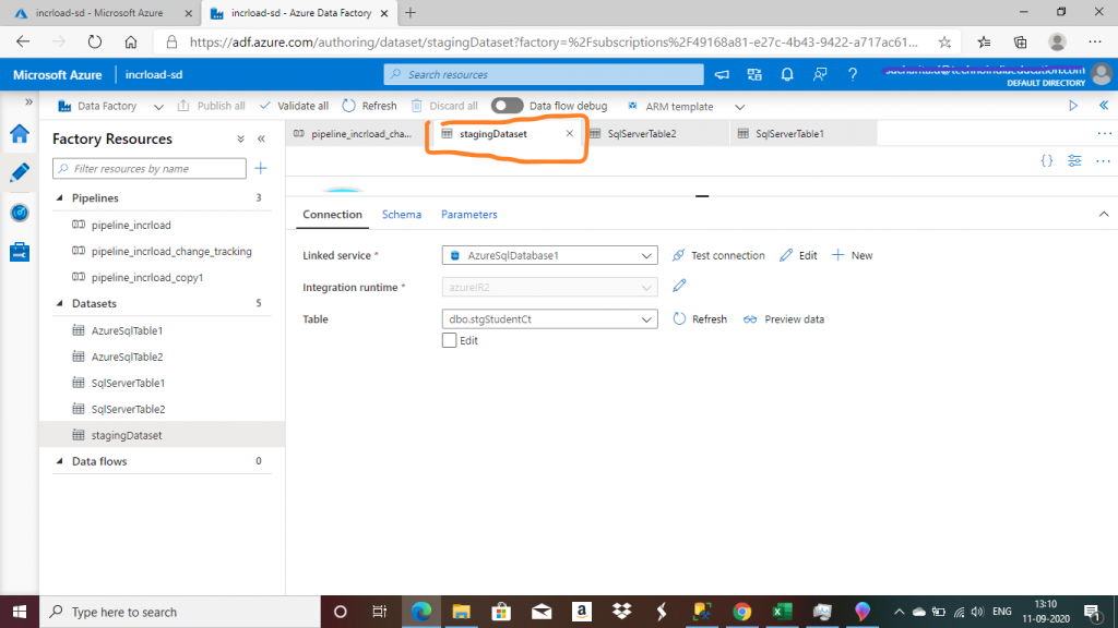 Incremental Data loading through ADF using Change Tracking ...