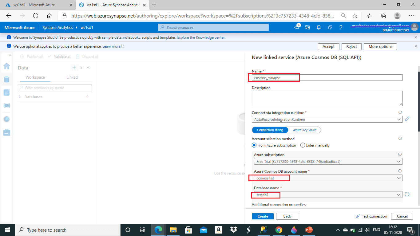 Using Azure Synapse Link for Azure Cosmos DB – SQLServerCentral