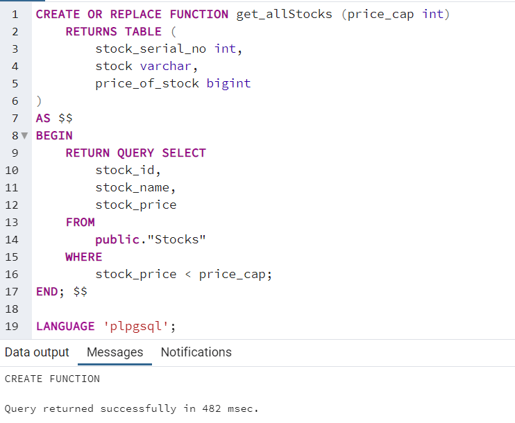  Postgresql Create Or Replace Function Returns Table Brokeasshome