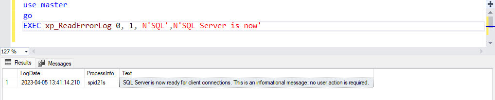 How to Find the SQL Server Instance Startup Time – SQLServerCentral