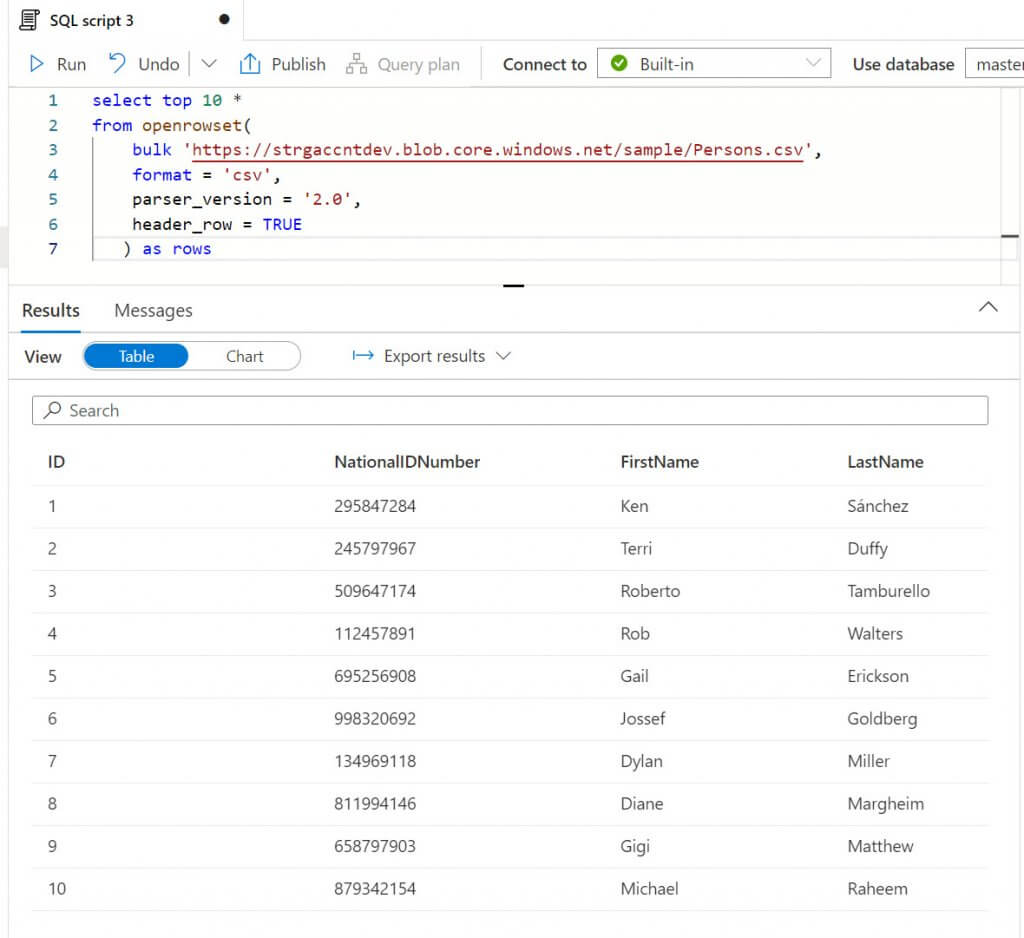 Analyze Data With A Serverless Sql Pool In Azure Synapse Analytics Sqlservercentral