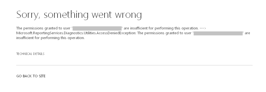 SharePoint Error