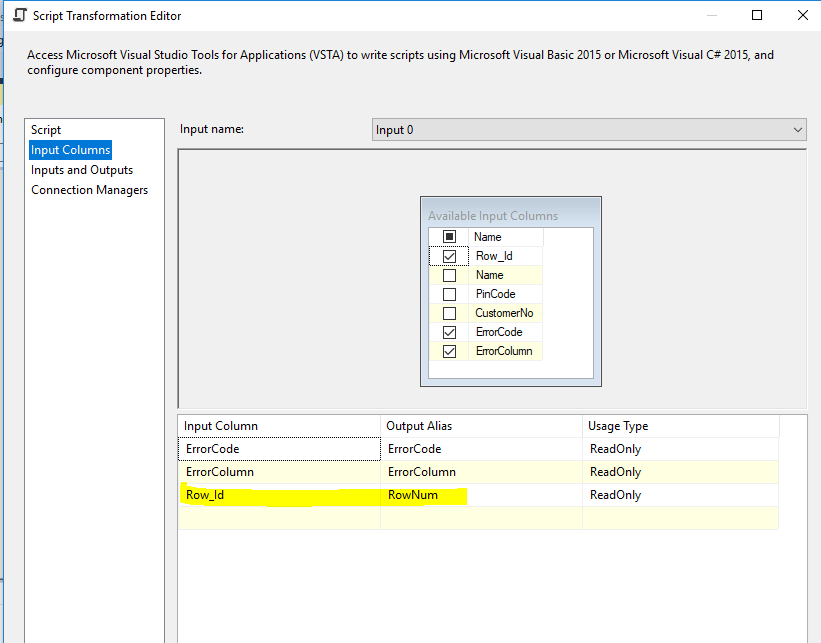 Get the Error Column Name in SSIS – SQLServerCentral