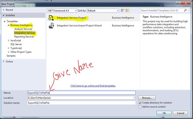 SSISCreate_Project_Indiandotnet SSISCreate_Project_Indiandotnet