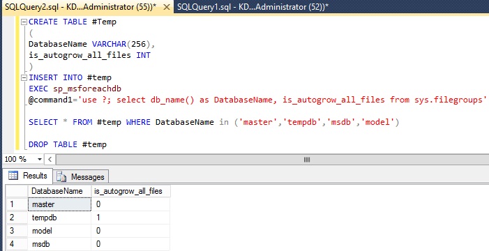 TEMPDB Enhancements in SQL Server 2016 – SQLServerCentral