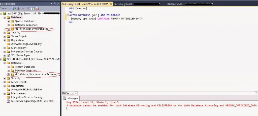 SQL Server MIrroring