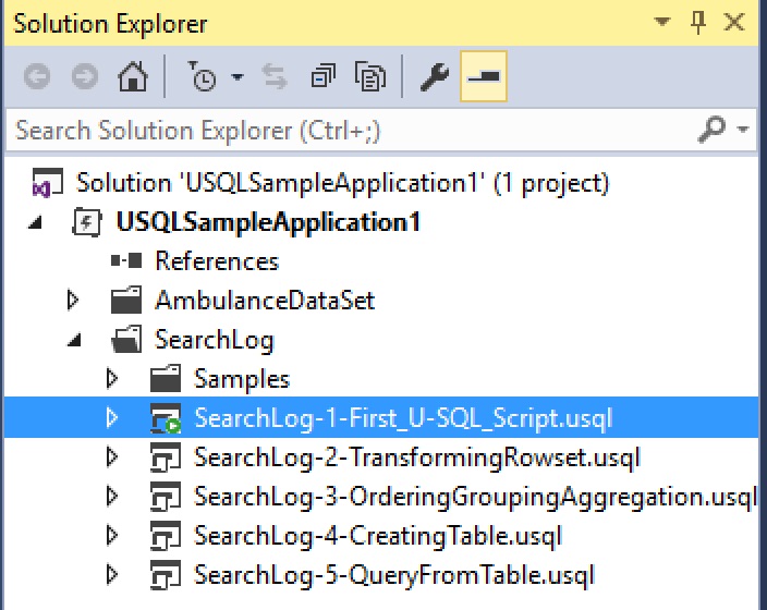 Stairway to U-SQL Level 4: U-SQL and Data Lake Tooling with Visual ...