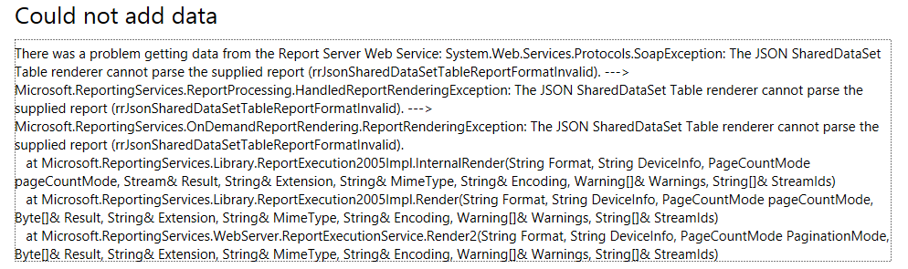 mobilereportjsonerror