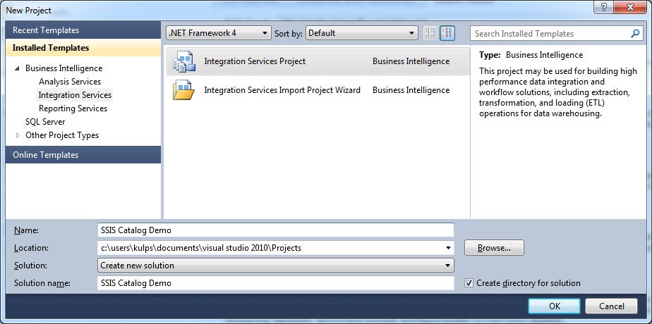 How To Deploy And Execute An SSIS Package From The SSISDB Catalog ...