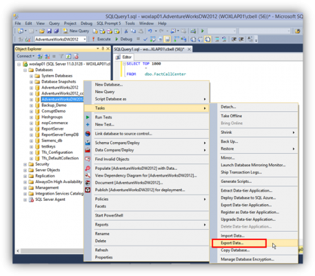 Export a SSMS Query Result Set to CSV – SQLServerCentral