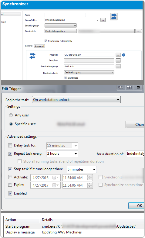 Automatically keeping things up to date