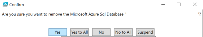 Removing an Azure SQL Database using PowerShell.. – SQLServerCentral