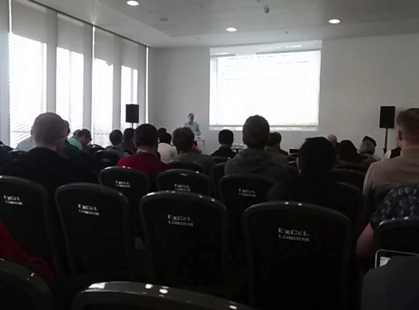 Me speaking in front of a large audience talking about why In-Memory OLTP doesn't (yet) make too much sense Me speaking in front of a large audience talking about why In-Memory OLTP doesn't (yet) make too much sense