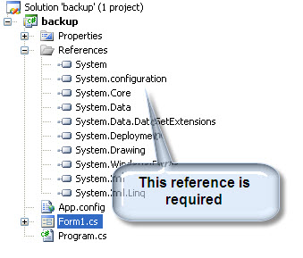 How to create a database backup using visual studio – SQLServerCentral