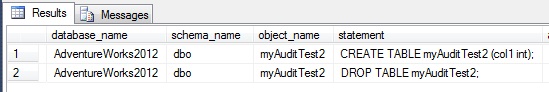 Use audit offset