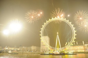 Back with a bang Fireworks London Eye
