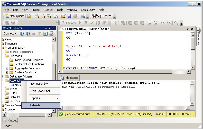 How to Compile, Deploy and Consume a SQL Server CLR Assembly ...