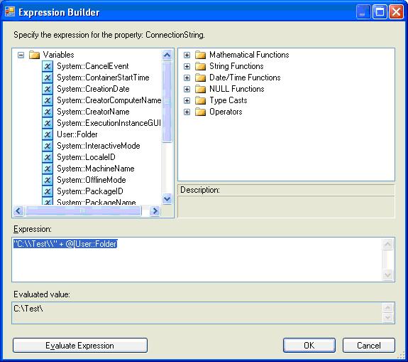 Dynamically Generate Folders For File Output Using Variables In Ssis 1335