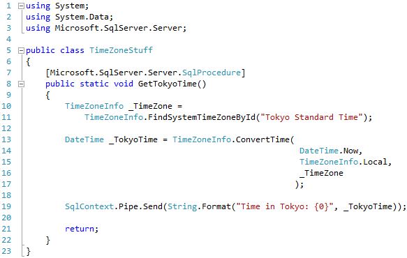Source code for 'Supported Library Test' of 'StairwayToSQLCLR, Level 5: Development (Using .NET within SQL Server)'.