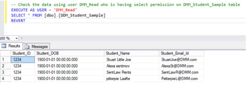 Dynamic Data Masking Feature in SQL Server 2016 – SQLServerCentral