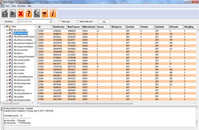 stellar phoenix sql database repair equivalent