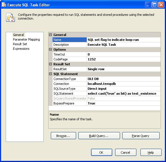 SQL to set boolean flag