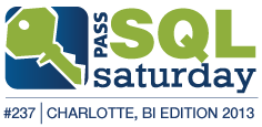 SQLSaturday #237 - Charlotte BI Edition 2013