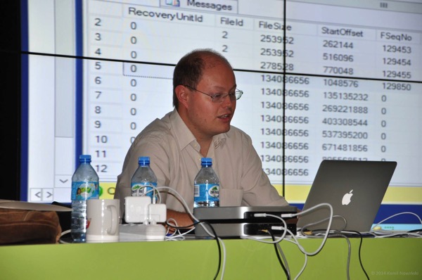 Speaking at SQLday Poland last year Speaking at SQLday Poland last year