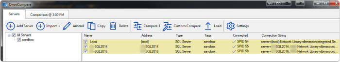 OmniCompare: A free tool to compare SQL Instances