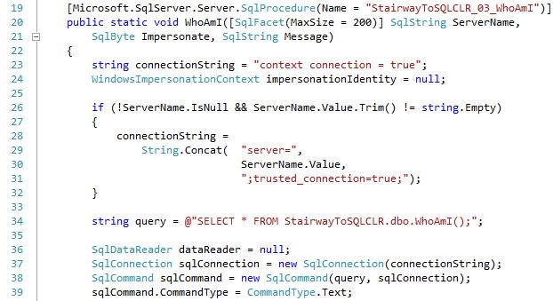 Stairway to SQLCLR - Level 3, TheCode.cs: lines 19 - 39