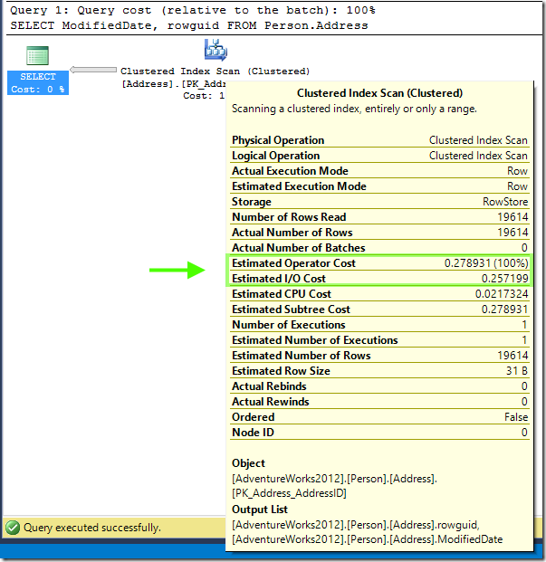 Query tuning 101 How to measure Query Plan I/O cost SQLServerCentral