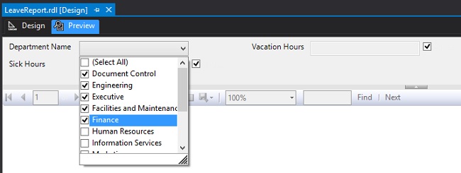 SSRS - Report For Stored Procedure With Multiple Values Passed ...