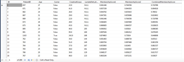 Combined Membership Function Example