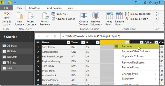 Power BI NFL Football Stats Comparisons and Analysis Report is now  available! – SQLServerCentral