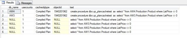 cachedplansafterdboffline