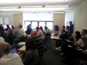 Kon did a great job, with the room being packed! Kon did a great job, with the room being packed!