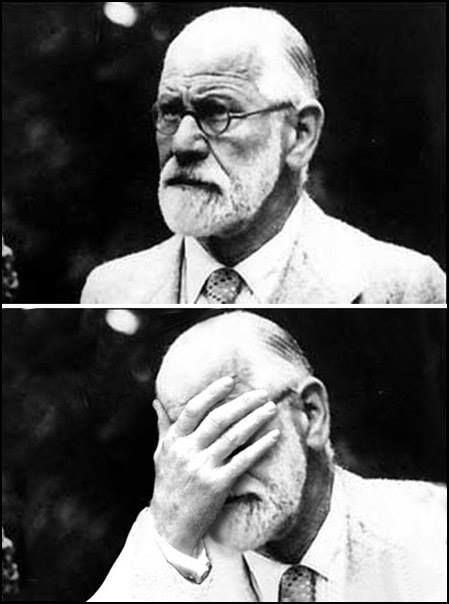 Image result for Freud facepalm