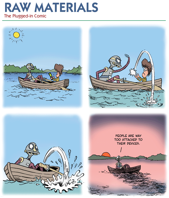 Derek gets away from it all.