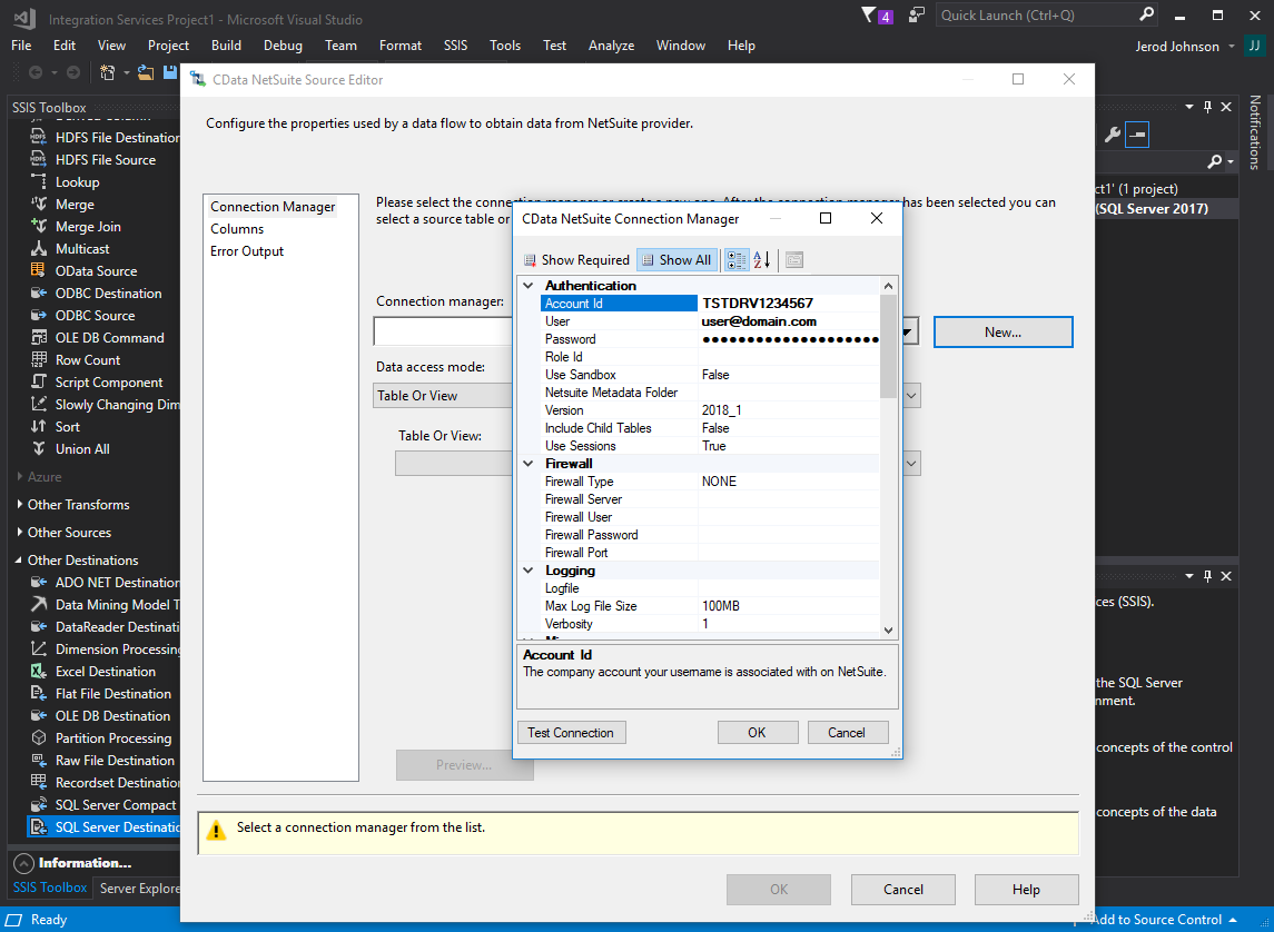 Replicate NetSuite Data to Azure SQL (SSIS in Azure Data Factory ...