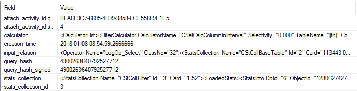 query_optimizer_estimate_cardinality query_optimizer_estimate_cardinality