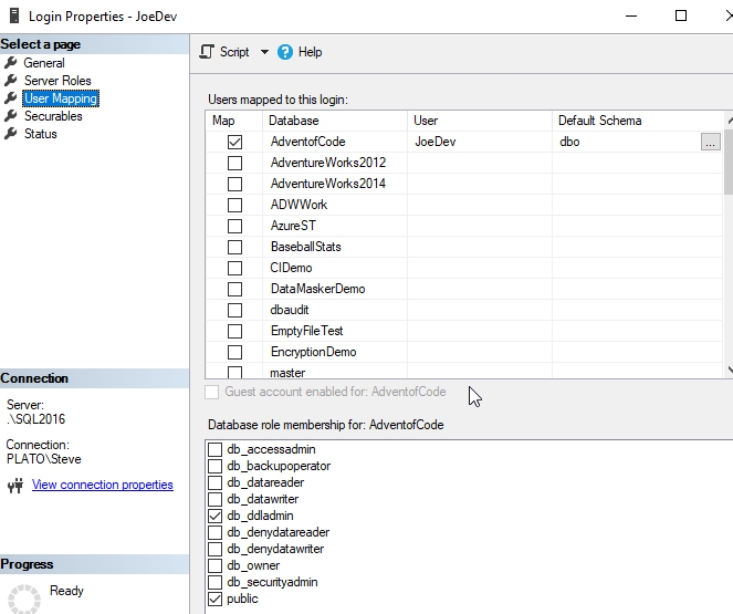 Setting Permissions to Drop a Database – SQLServerCentral