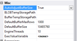 AutoAdjustBufferSize Activated