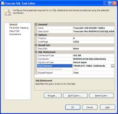 sql task editor