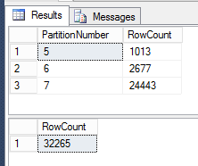 Partitioning - before switch
