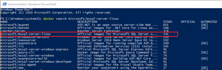 Running Linux Containers on Windows – SQLServerCentral